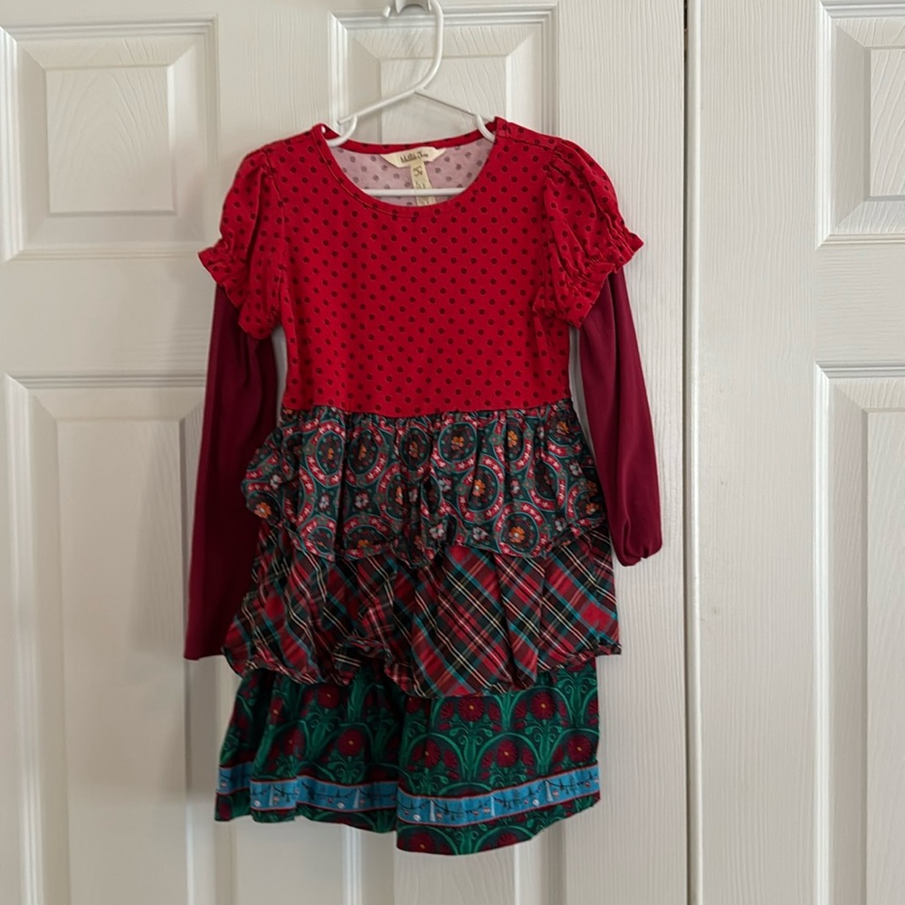 Matilda Jane dress size 6 girls Christmas
